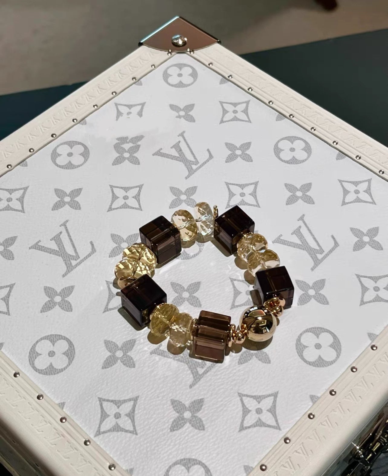 smoky quartz citrine