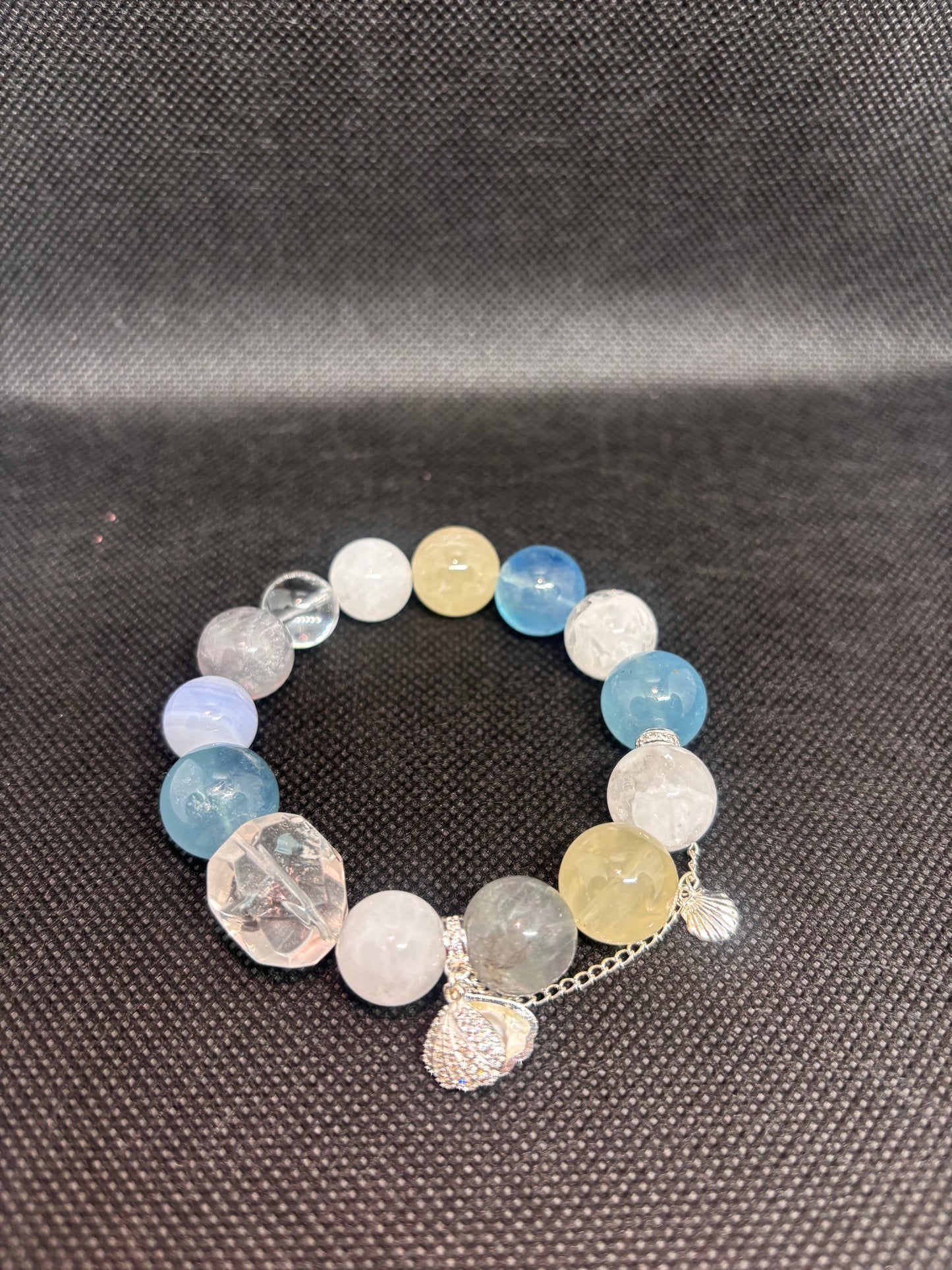 Multi-colour crystal bracelet