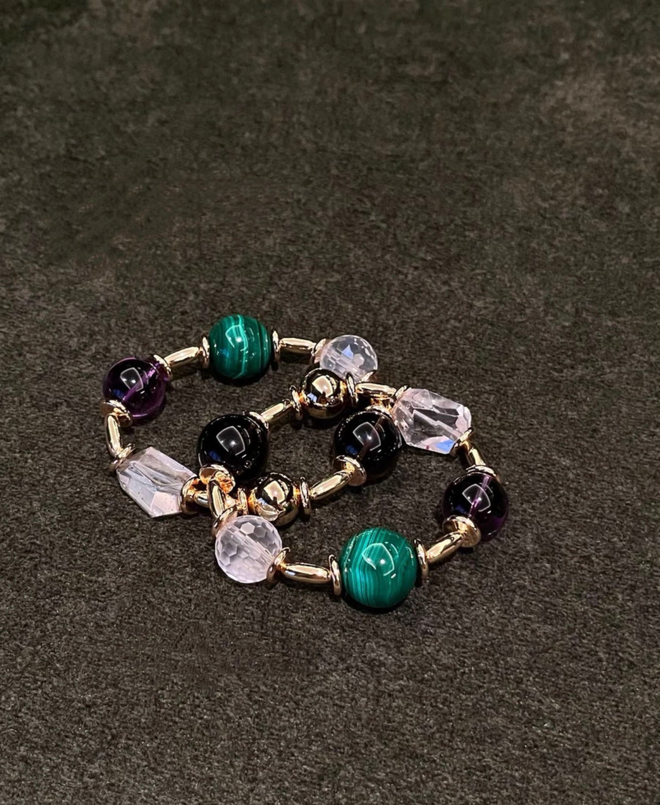 Elegant Multi-Stone Crystal Bracelet