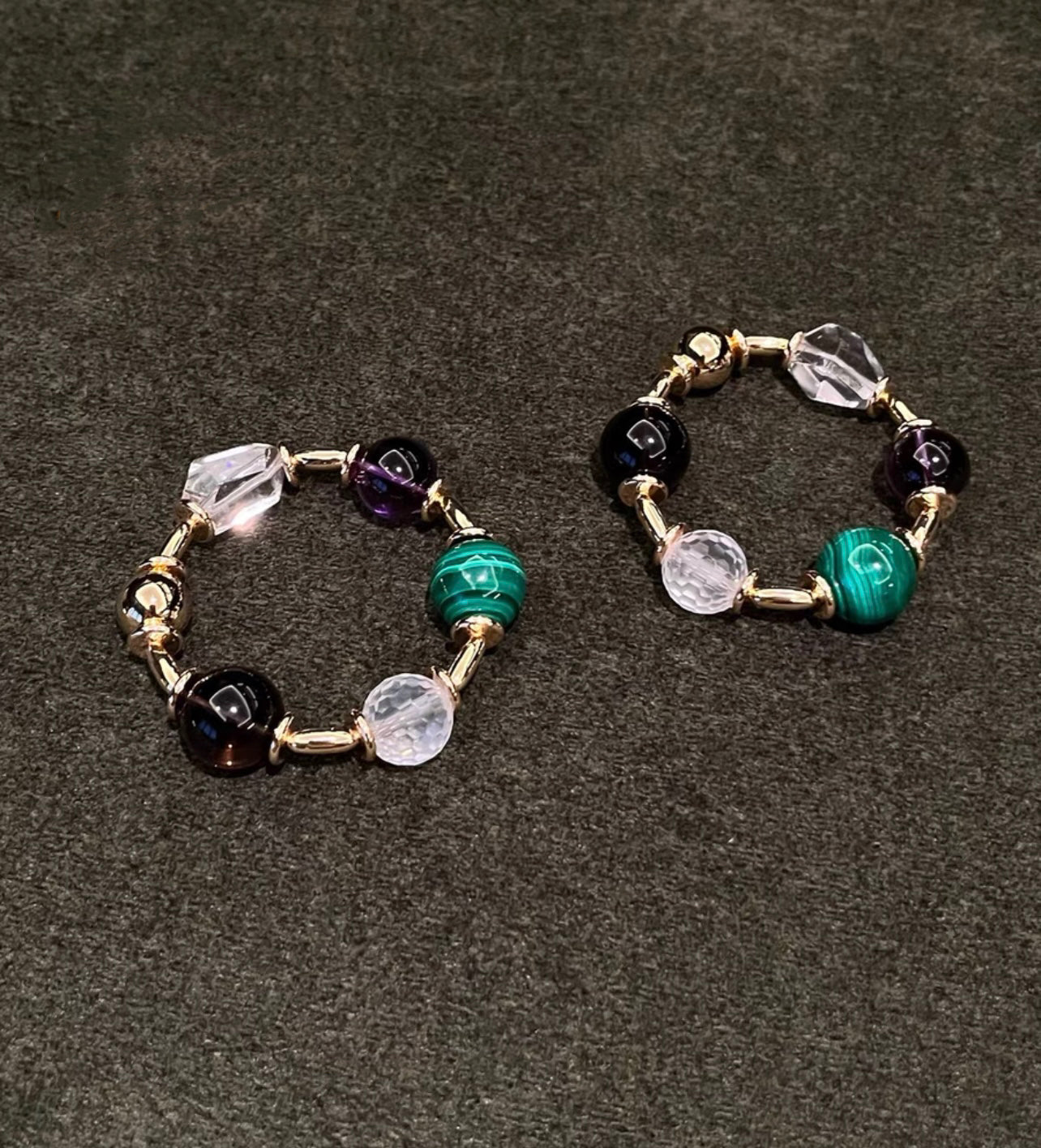 Elegant Multi-Stone Crystal Bracelet